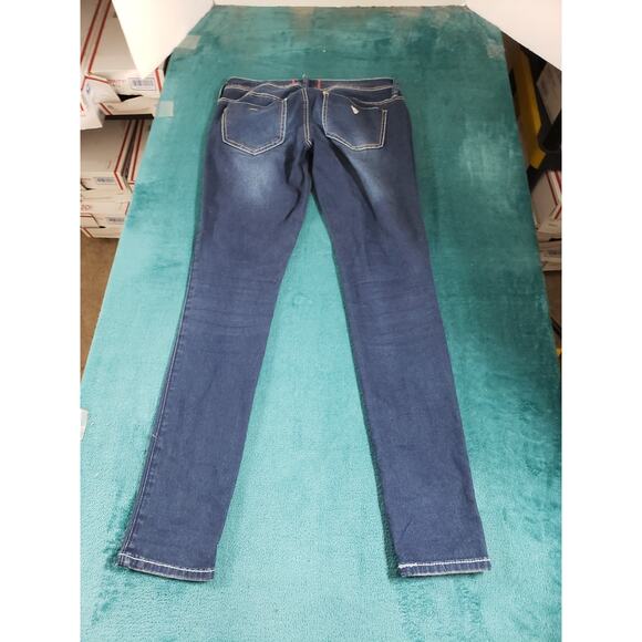 Guess Jeans Size 28 Womens Blue Pants Stretch Denim Maxine Low Rise Jegging - Picture 11 of 13